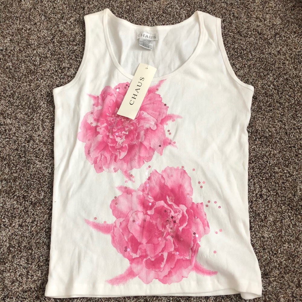 Flower tank top